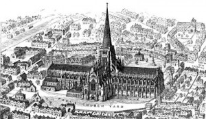 390px-St_Paul's_old._From_Francis_Bond,_Early_Christian_Architecture._Last_book_1913.
