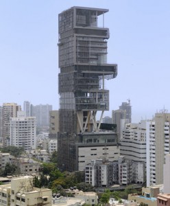 Built-by-Indias-richest-man-Mukesh-Ambani-27-storey-Antilia-building-towers-over-swanky-Altamount-Road-in-Mumbai