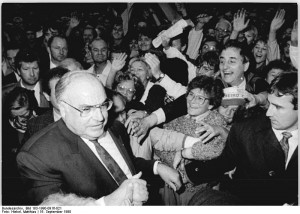 Dresden, CDU-Wahlveranstaltung, Helmut Kohl