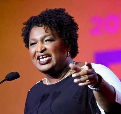 NEW ORLEANS, LA - JULY 07: Stacey Abrams speaks onstage during the 2018 Essence Festival presented by Coca-Cola at Ernest N. Morial Convention Center on July 7, 2018 in New Orleans, Louisiana. (Photo by Paras Griffin/Getty Images for Essence)