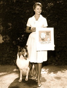 June_Lockhart_Lassie_National_Dog_Week_1963