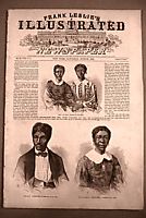 Dred Scott, his wife, Harriet and 2 daughters and Eliza and Lizzie