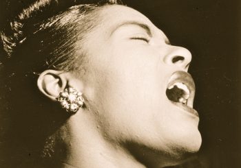 Portrait of Billie Holiday, Downbeat, New York, N.Y