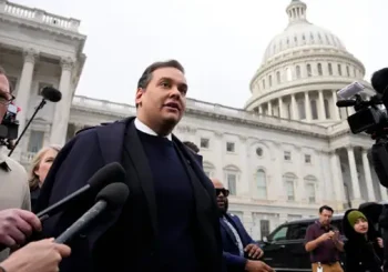 Rep. George Santos expelled from Congress for corruption, cutting GOP majority by Kevin Breuninger
