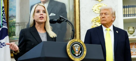 White House Fires Pam Bondi as acting Attorney General by Garrett Haake and Monica Alba