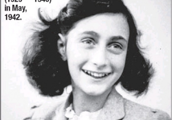 Anne Frank was born (1929-1945)