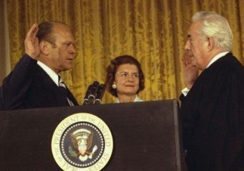 Nov. 27 – In 1973, the Senate voted 92-3 to confirm Gerald R. Ford as vice president, succeeding Spiro T. Agnew, who’d resigned.
