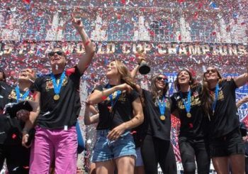 US women’s soccer team will be celebrated in a ticker tape parade in New York after making history